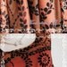 A Party Limited - Fantastic See Through Brown Fabrics Velvet Black Floral Deep Back Bow Tie Party Prom Wedding Bridesmaid Cocktail Dress