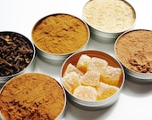 Custom Baking DIY Spice Kit - You Choose 6 - large 61mm tins - organic & non-organic available - gourmet food gift