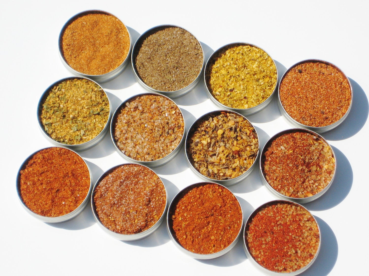 Deluxe BBQ Dry Spice Rub Sampler - 12 gourmet spice blends - burgers, beef, pork, poultry and more - a gift for the grillmaster / foodie