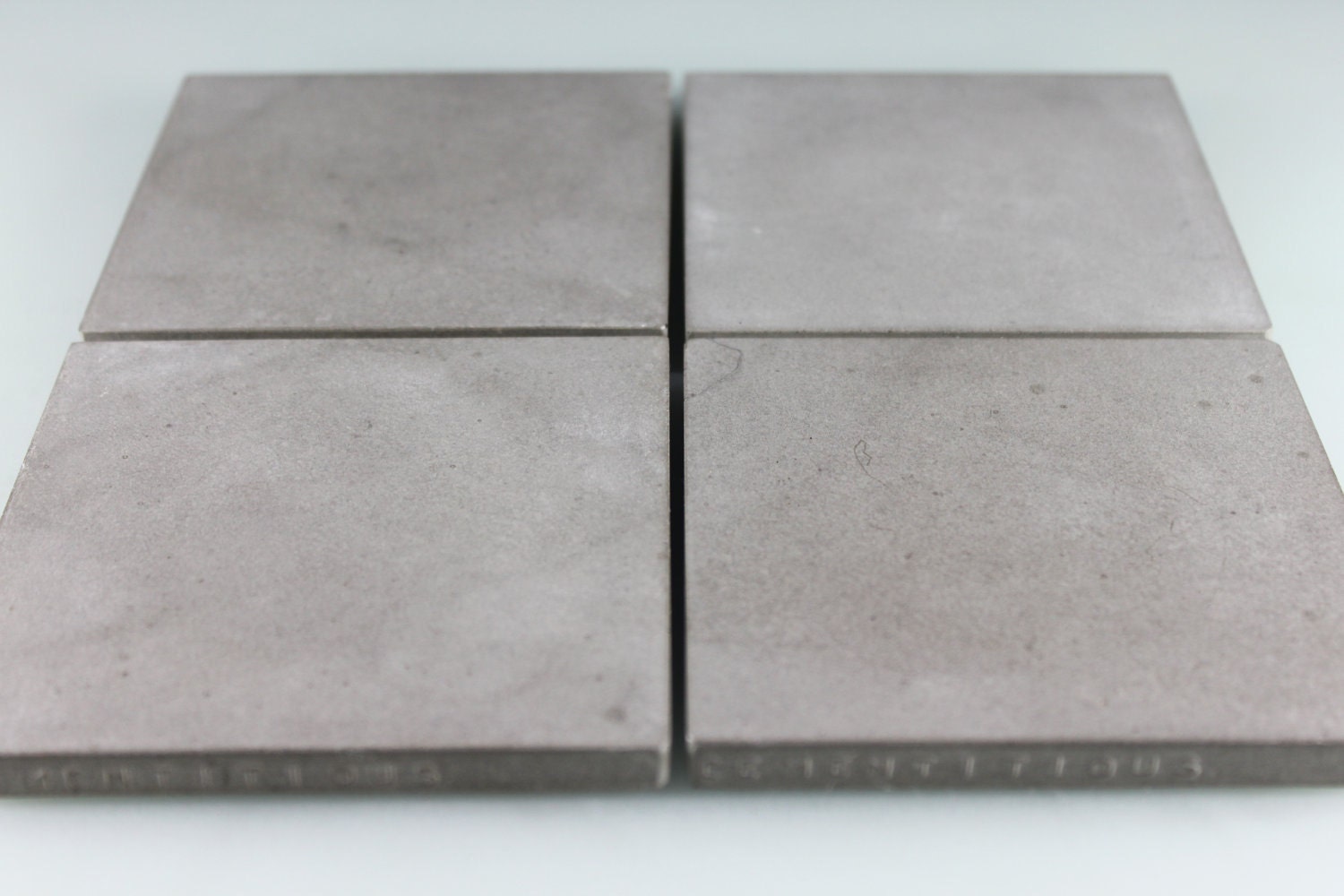 Square. Embossed. Coasters.