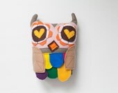colorful owl pillow BABY