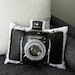 Vintage Tessar Canvas Printed Photo Pillow