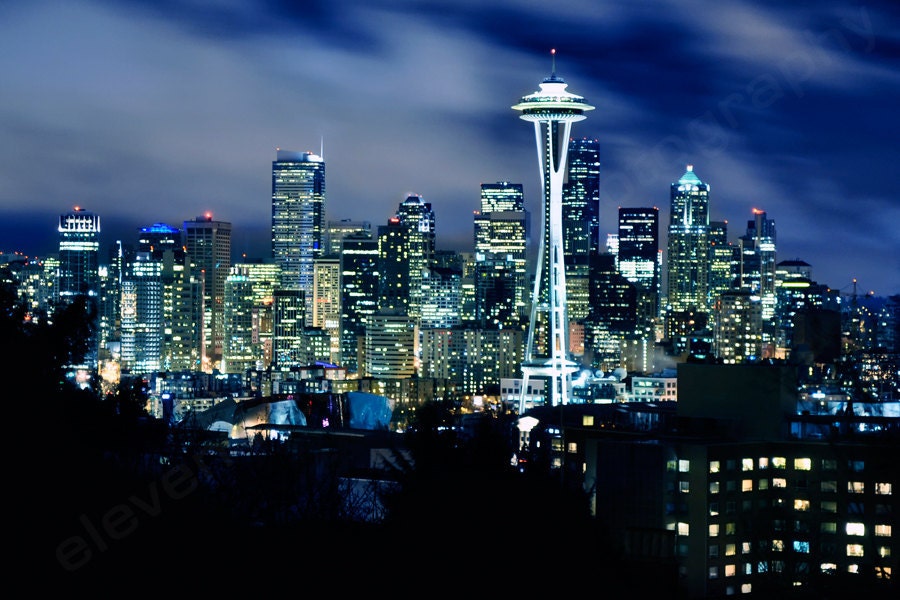 Fine Art-"6 Seconds in Seattle" 8x12 Metallic Photograph Print
