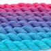 Magenta to Aqua Color Bridge Yarn Set