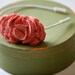 Coral Knit Ruffled Headband