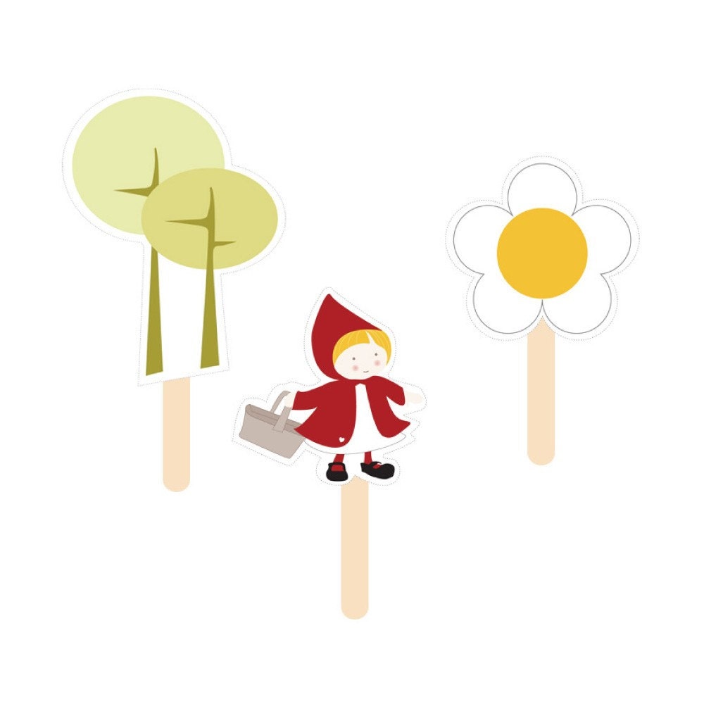 DIY Printable Party Collection - Little Red Riding Hood