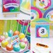 Art Party Rainbow Party Amy Atlas Featured - PRINTABLE WELCOME Door SIGN -Cutie Putti Paperie