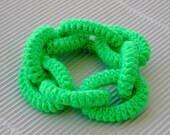 Neon Link Chain Bracelet