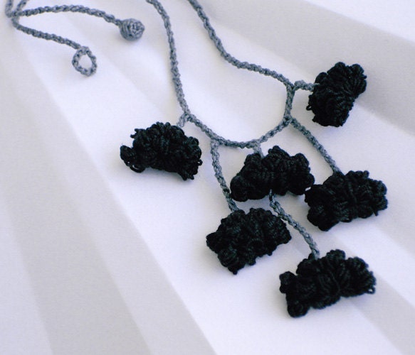 Necklace with Dark Clouds