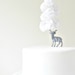 Cascading Pom Cake Topper