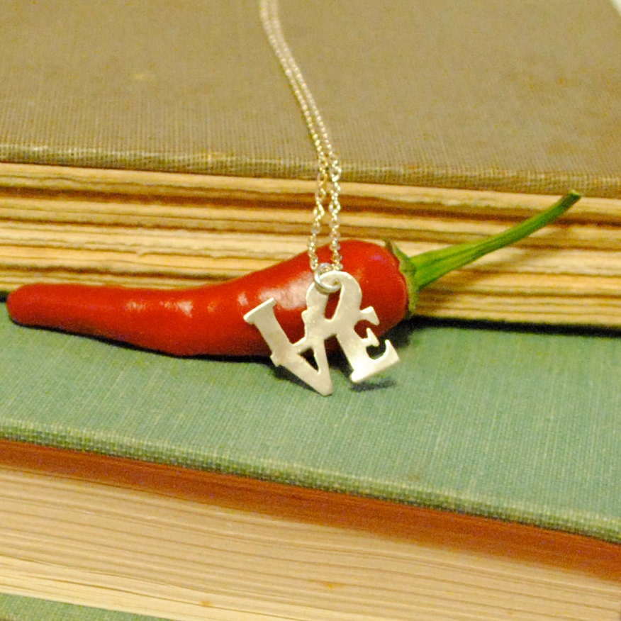 Sterling Love Necklace