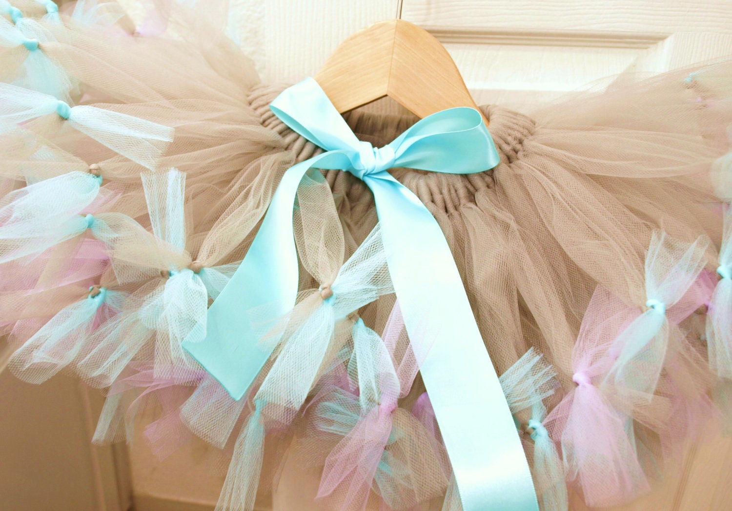 girls pettitutu newborn to 6t tutu, custom made, silver, aqua, lavender "forrest fairy"