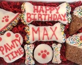 Pawty Time Personalized Happy Birthday Gift Box