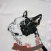Embroidered Pet Portrait on Linen - Costum