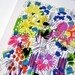 Floral Felt Tip - Floral Print - Archival A4 Print from original illustration