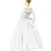 1950s Inspired Ball Gown, Prom Dress, Wedding Gown Sewing Pattern, Reissue of 1956 Vogue Pattern 8729 sizes 6, 8, 10, 12, uncut
