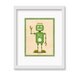 Robot Print "Doug" - 8" x 10" Children's Decor Wall Art Print - Children's Retro Robot Theme Room Decor