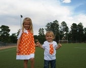 NEW 2011 Collegiate Custom Boutique Girls Pillowcase Dress.. Sz 3m-6Y baby toddler girl PERFECT for VOLS, Clemson
