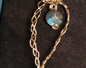 Abstract Labradorite
