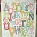 Owls & Birds Alphabet Poster - Girl