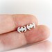 Baby Bat silver Earrings - The dark knight rises earrings - Halloween bat earrings