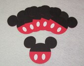 Disney Mickey Mouse Die Cuts - Ears and Pants  - Set of 6