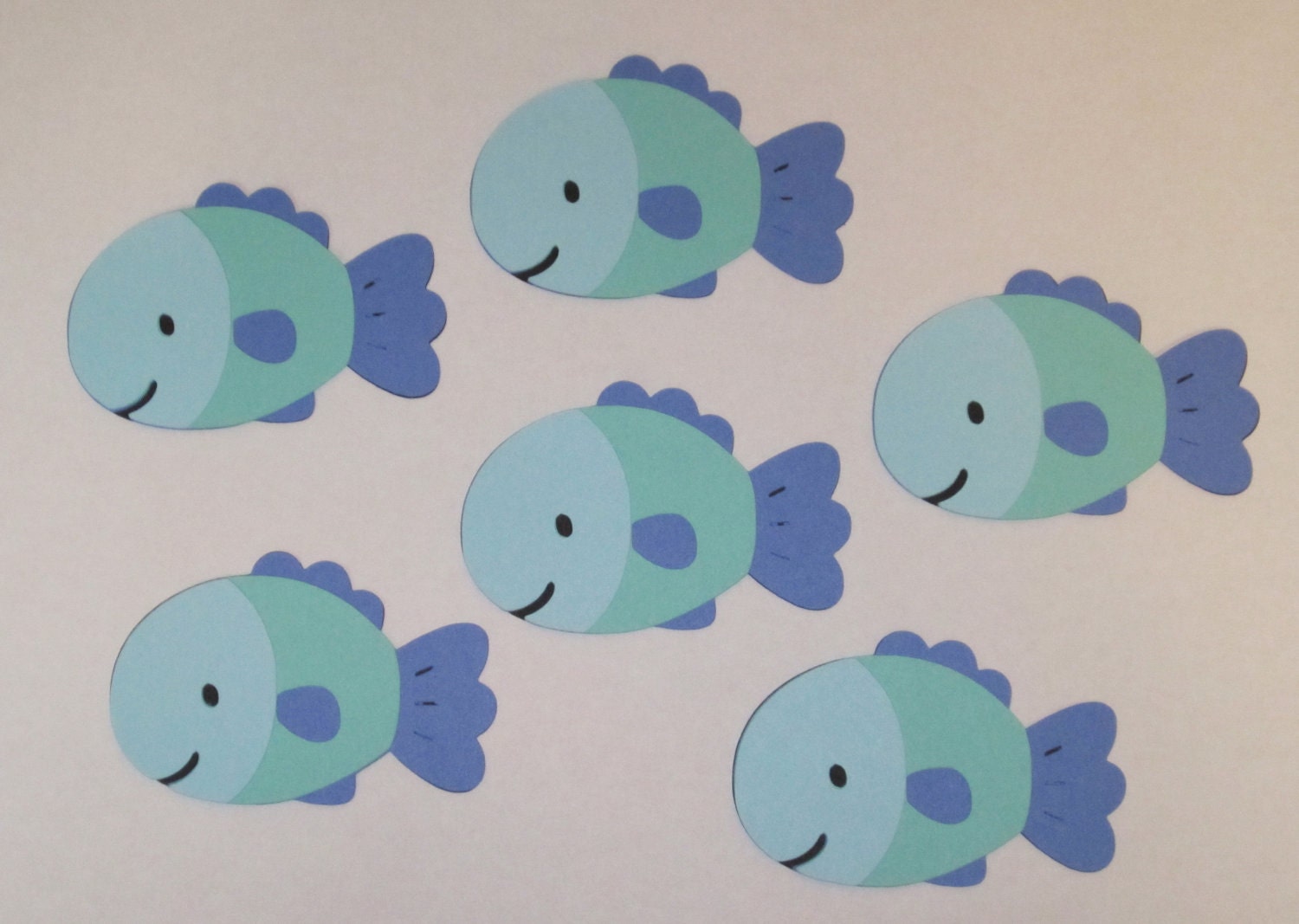 Under the Sea / Tropical Die Cuts - Fish - Set of 6