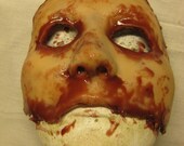 Skinned Horror Half Mask -Alysa-