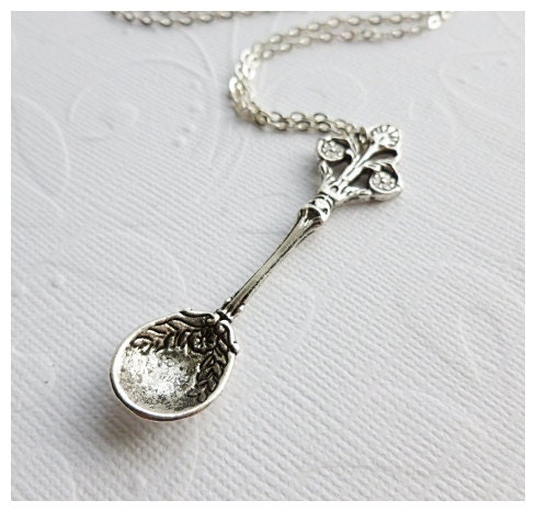 Silver Spoon Necklace