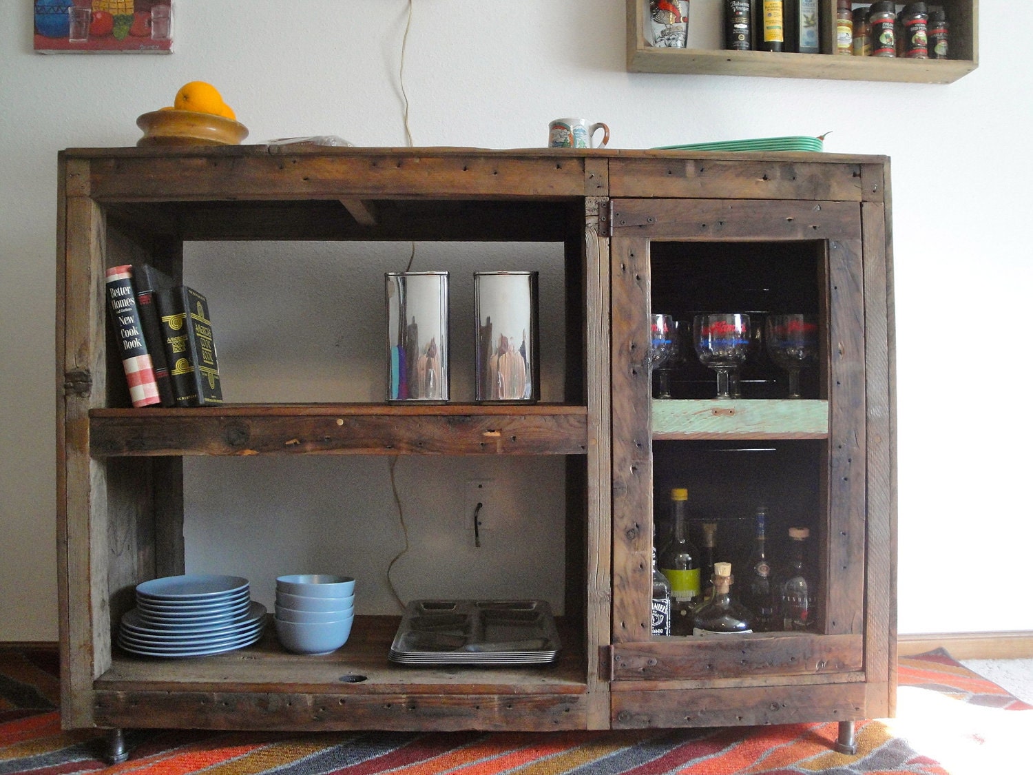 Wine Rack Bookcase