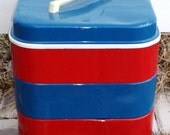SALE Marked 10% Off Vintage Nils Johan Swedish Tin Set