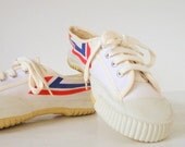 ORIGINAL Chinese Vintage White Canvas Sneakers - New, Unused - TheBIG8s