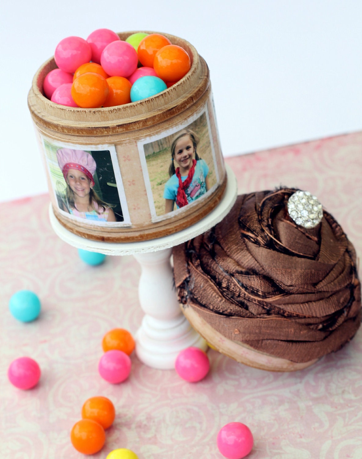 Photo Cupcake Treasure Memory Box