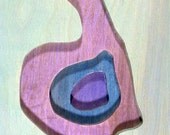 Rich Knob, North Carolina, Acrylic on Birch Plywood