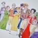 Jane Austen, 'Emma' illustration print: 'The Cast of Emma'