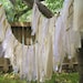 Wedding Decoration, Wedding Garland, Wedding Banner, Rustic Wedding Decor, Shabby Cottage Chic, Bridal Shower Decor, Fabric Garland