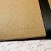 Embossed Moleskine Journal / Notebook / Cashier - Keep Calm and Carry On