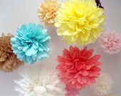 10 Poms ... Pick Your Colors Il_170x135