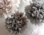 Paper pompom kit - 6 poms - pick your colors Il_170x135
