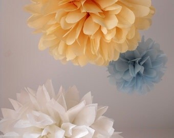 3 Poms ... Pick Your Colors