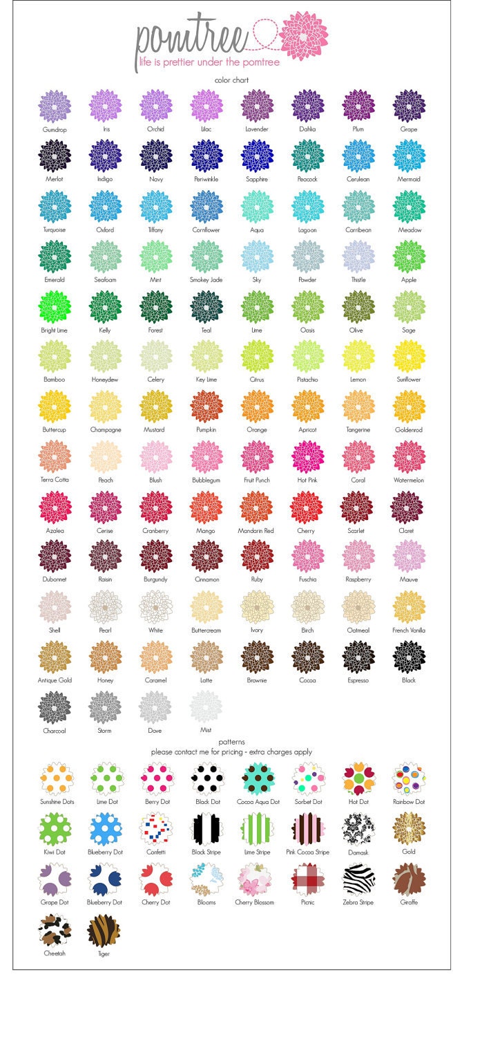 Tissue poms - 3 pompoms - choose your color