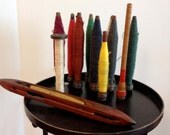 Instant Collection of 12 Wood Spindles and 1 Runner