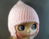 Baby Pink Gnome Helmet for Blythe