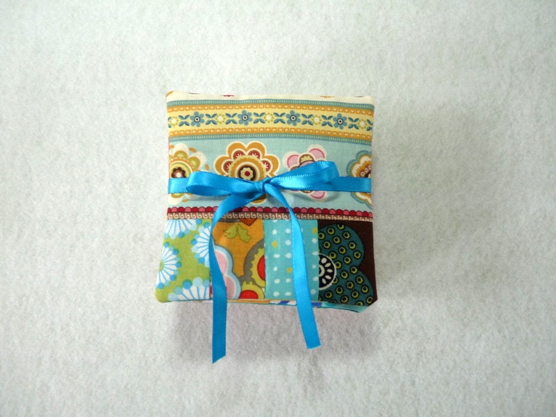 Set of 8 scraptacular fabric coasters