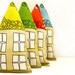 Tiny Tooth Fairy Pillow for kids - Organic- Colorful - Eco-Friendly - Ships 3 days from order- soft toy- childs gift- little house