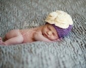 crochet pattern- The biggest Flower hat- crochet pattern pdf Sizes Newborn-preteen