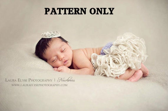 CROCHET PATTERN PDF- Ruffle skirty