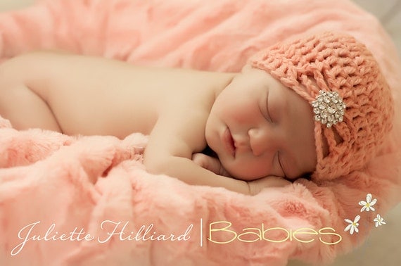 CROCHET PATTERN -jewel flapper hat