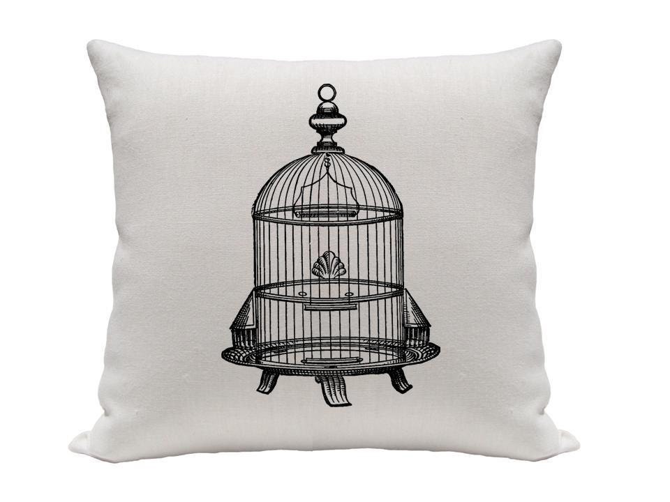 Birdcage Pillow