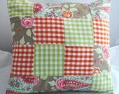 Patchwork Cushion Cover - 1 pc  (Ready To Ship)